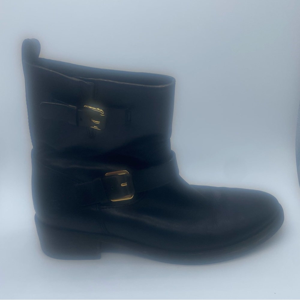 Tory Burch Bennie Buckle Pull On Ankle Boot